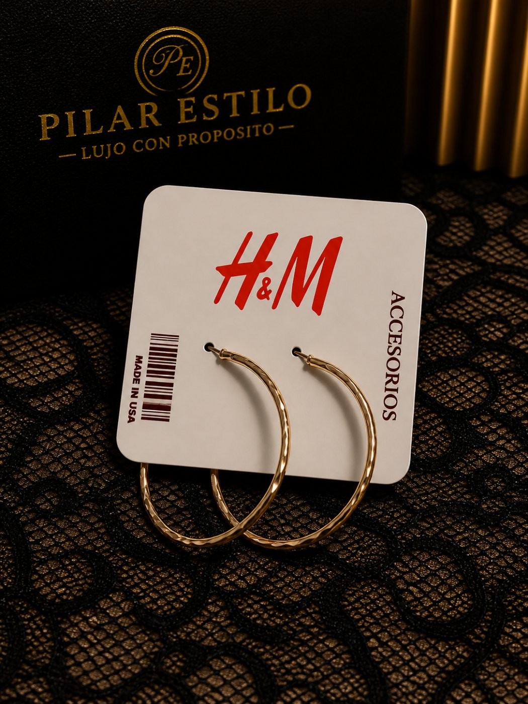 Aros Dorados Elegantes